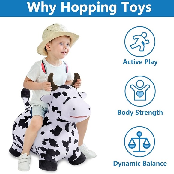 Bouncy Pals Cow - Picture 1 of 8